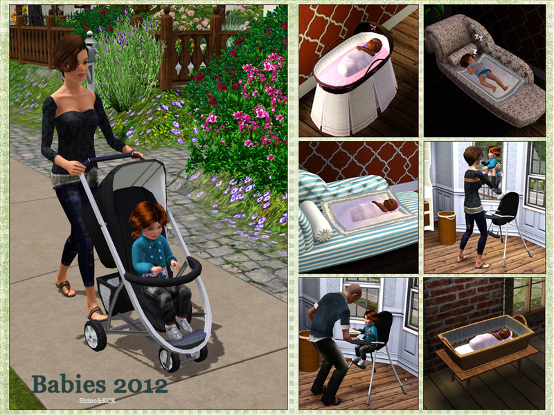 sims 3 double stroller download